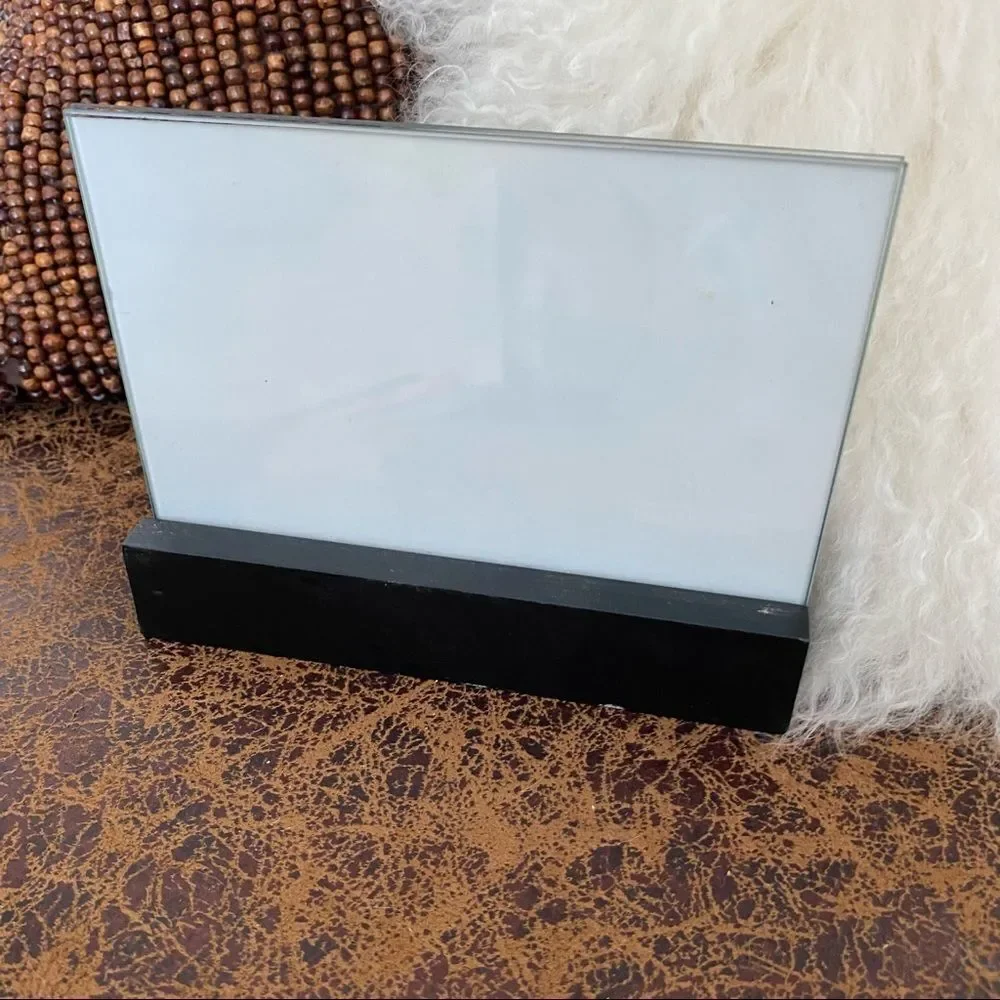 Malden 4x6 Picture Frame Grandkids Keep Us Young At Heart Metal Wood Black Base